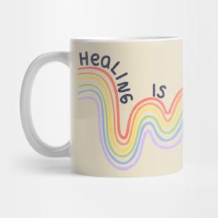 Healing is Not Linear Mug